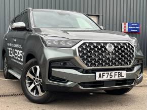 KGM REXTON at Close Motor Company Corby